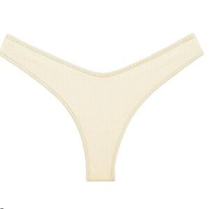 Montce Cream Bikini Bottom